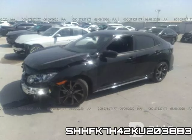 SHHFK7H42KU203883 фото 3