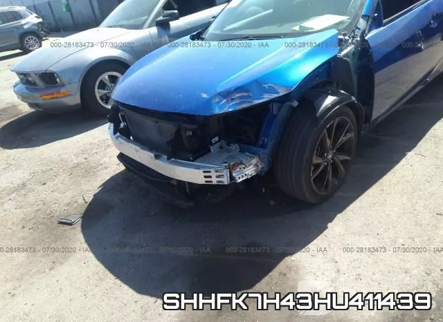 SHHFK7H43HU411439 фото 7