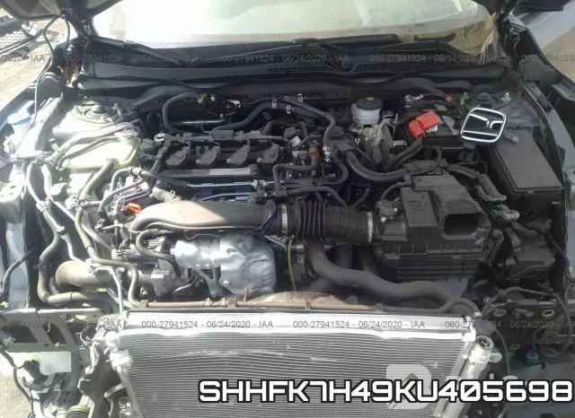 SHHFK7H49KU405698 фото 2