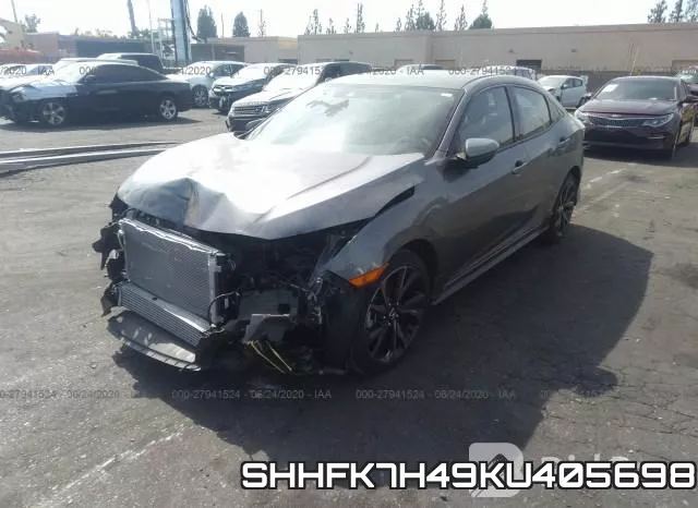 SHHFK7H49KU405698 фото 3