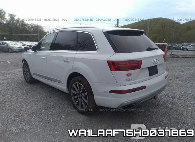 WA1LAAF75HD037869 фото 4
