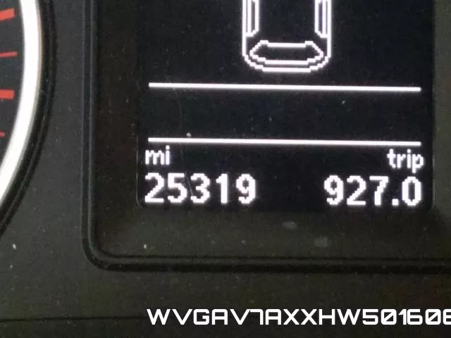 WVGAV7AXXHW501606 фото 9