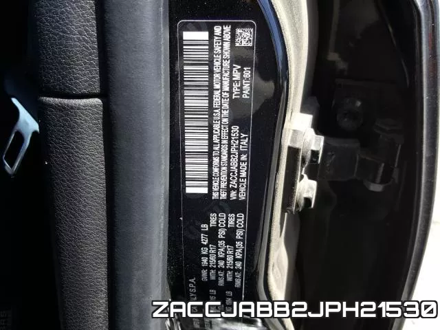 ZACCJABB2JPH21530 фото 2