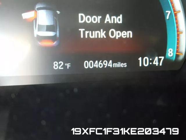 19XFC1F31KE203479 фото 9