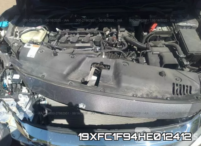 19XFC1F94HE012412 фото 2