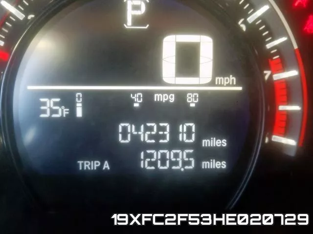 19XFC2F53HE020729 фото 9