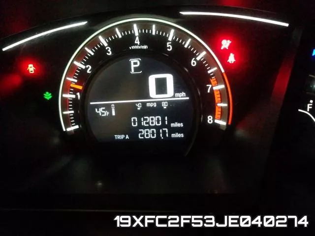 19XFC2F53JE040274 фото 9