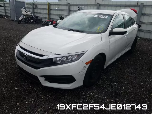 19XFC2F54JE012743 фото 3