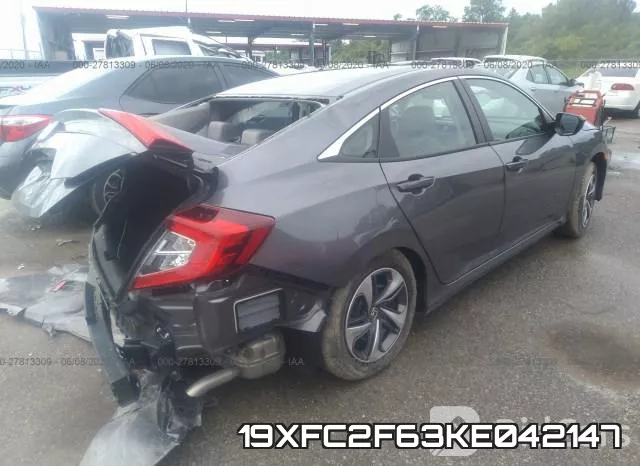 19XFC2F63KE042147 фото 5
