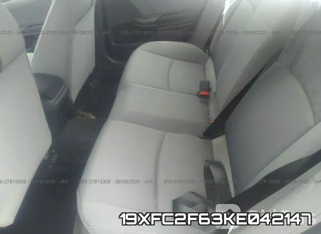 19XFC2F63KE042147 фото 9