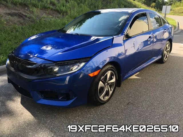 19XFC2F64KE026510 фото 3