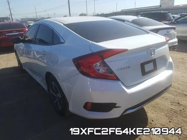 19XFC2F64KE210944 фото 4