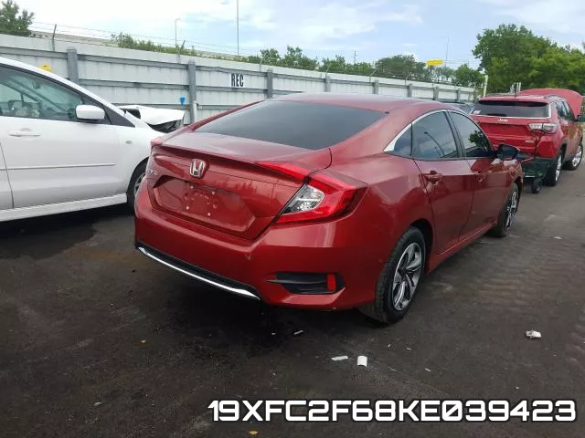 19XFC2F68KE039423 фото 5