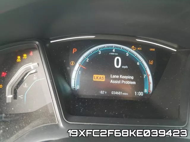 19XFC2F68KE039423 фото 9