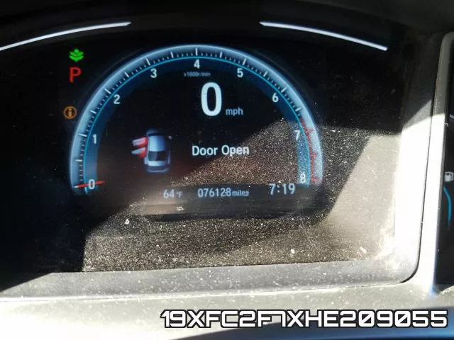 19XFC2F7XHE209055 фото 9