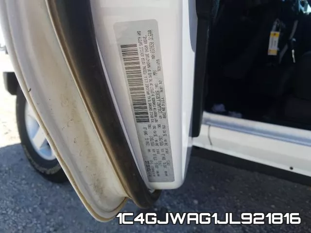 1C4GJWAG1JL921816 фото 2