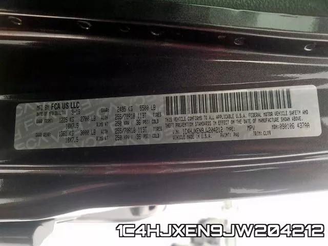 1C4HJXEN9JW204212 фото 2