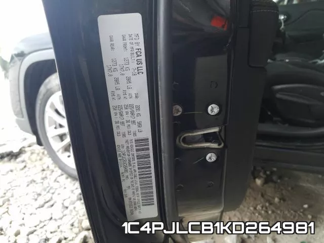 1C4PJLCB1KD264981 фото 2