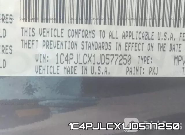 1C4PJLCX1JD577250 фото 10
