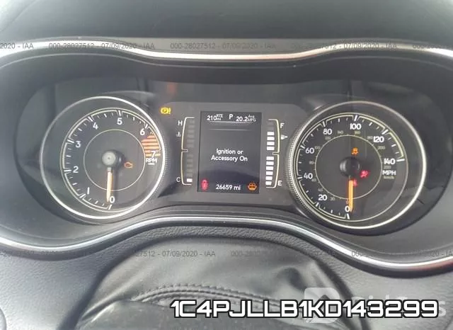 1C4PJLLB1KD143299 фото 8