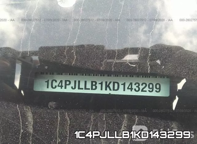 1C4PJLLB1KD143299 фото 10