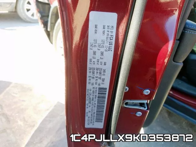 1C4PJLLX9KD353872 фото 2