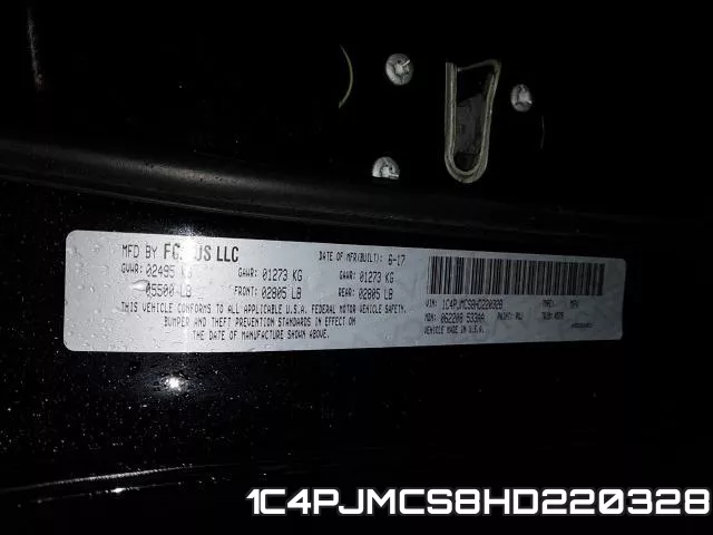 1C4PJMCS8HD220328 фото 2