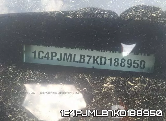 1C4PJMLB7KD188950 фото 10