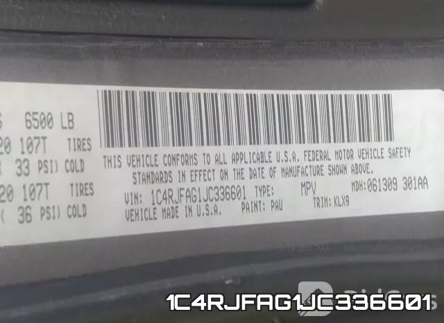 1C4RJFAG1JC336601 фото 10