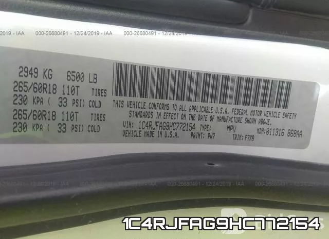 1C4RJFAG9HC772154 фото 10