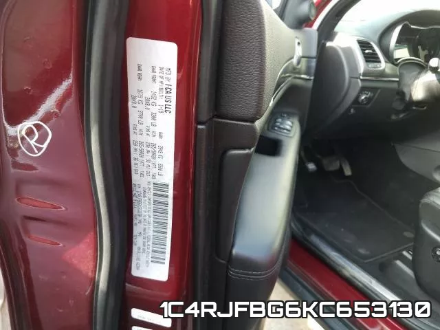 1C4RJFBG6KC653130 фото 2