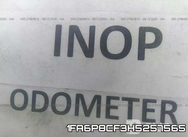 1FA6P8CF3H5257565 фото 8