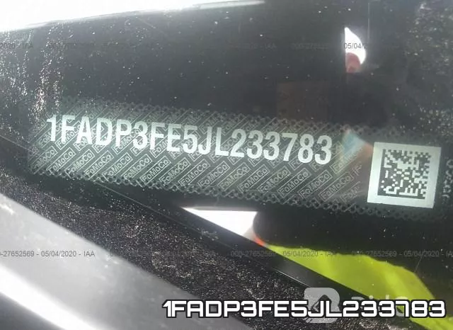 1FADP3FE5JL233783 фото 10