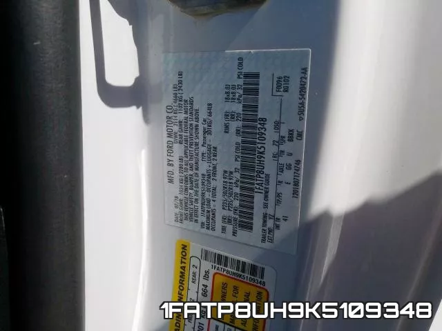 1FATP8UH9K5109348 фото 2