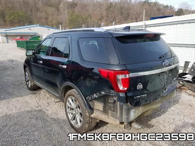 1FM5K8F80HGC23598 фото 4