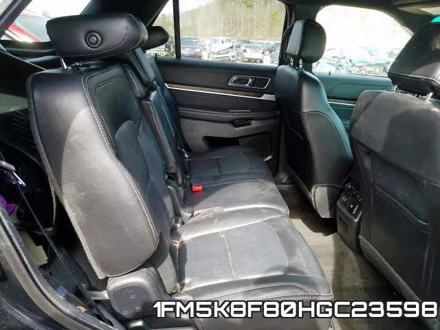 1FM5K8F80HGC23598 фото 7