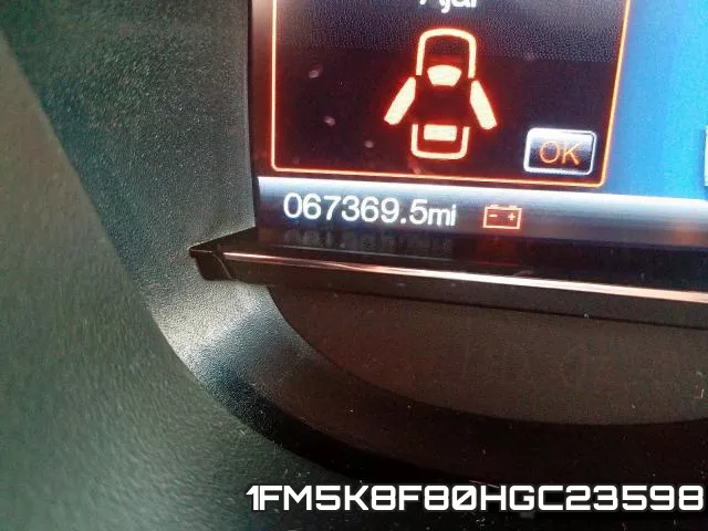 1FM5K8F80HGC23598 фото 9