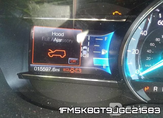 1FM5K8GT9JGC21583 фото 8
