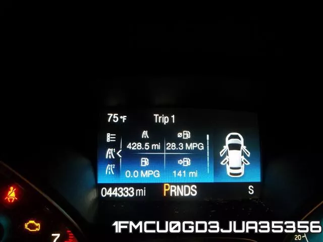 1FMCU0GD3JUA35356 фото 9