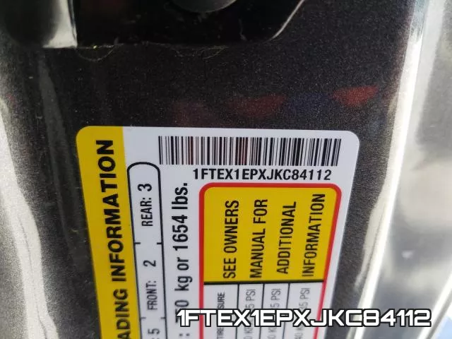 1FTEX1EPXJKC84112 фото 2