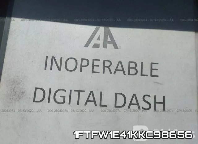1FTFW1E41KKC98656 фото 8