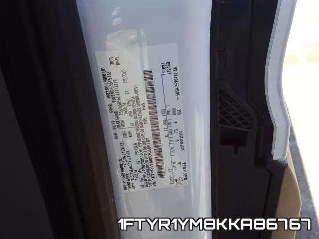 1FTYR1YM8KKA86767 фото 2