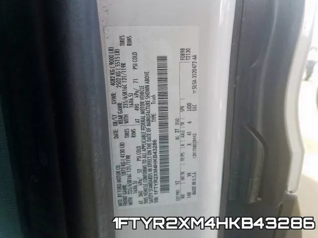 1FTYR2XM4HKB43286 фото 2