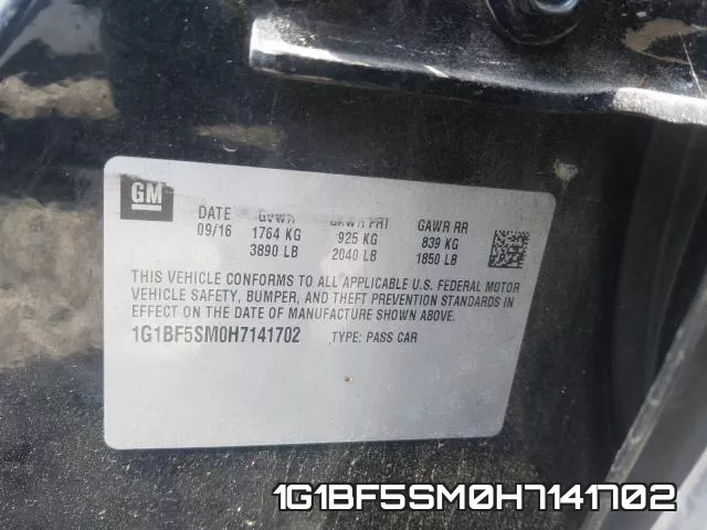 1G1BF5SM0H7141702 фото 2