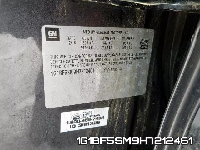 1G1BF5SM9H7212461 фото 2