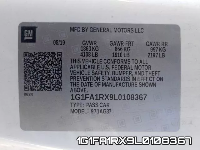 1G1FA1RX9L0108367 фото 2