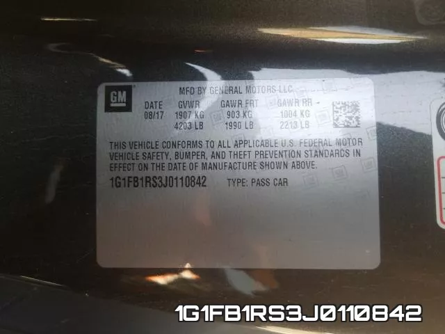 1G1FB1RS3J0110842 фото 2