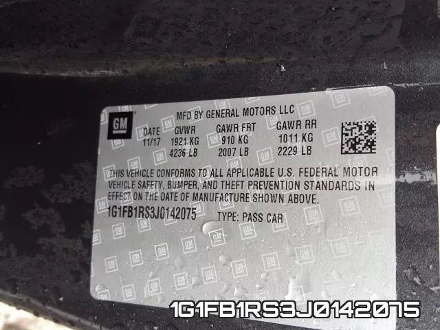 1G1FB1RS3J0142075 фото 2