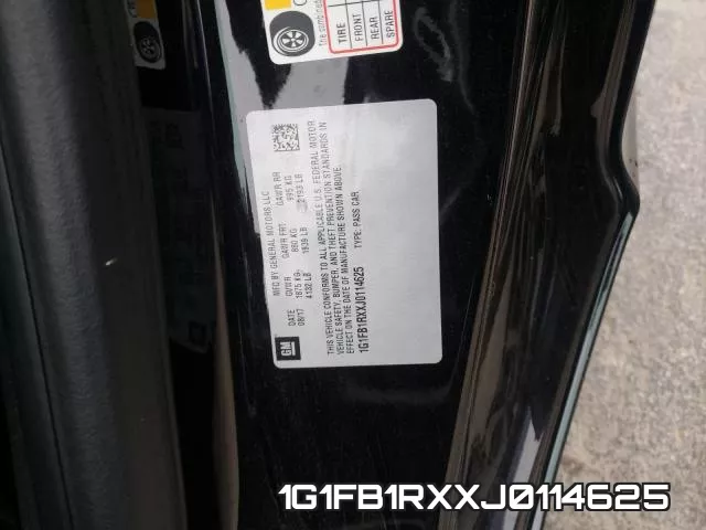 1G1FB1RXXJ0114625 фото 2