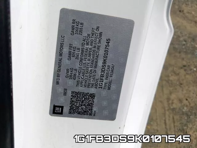 1G1FB3DS9K0107545 фото 2